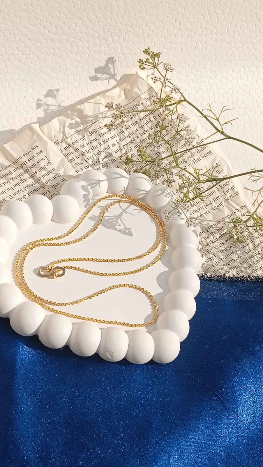 Aura Gold Minimal Chain Necklace