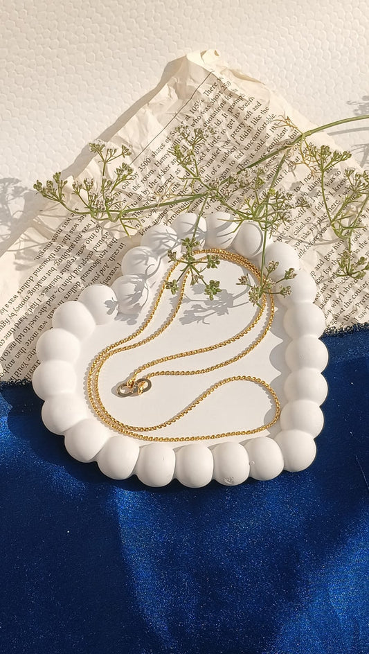 Aura Gold Minimal Chain Necklace