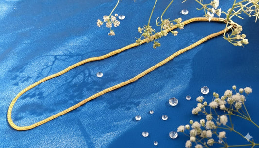 Auric Sleek Gold Chain Necklace - Minimal Everyday Wear